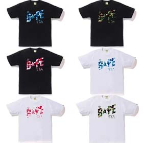 Bape Simple and fashionable T-shirt-1772  